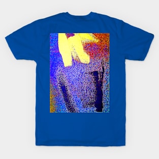 Poster in Blue T-Shirt